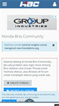 Mobile Screenshot of hondabrio.org